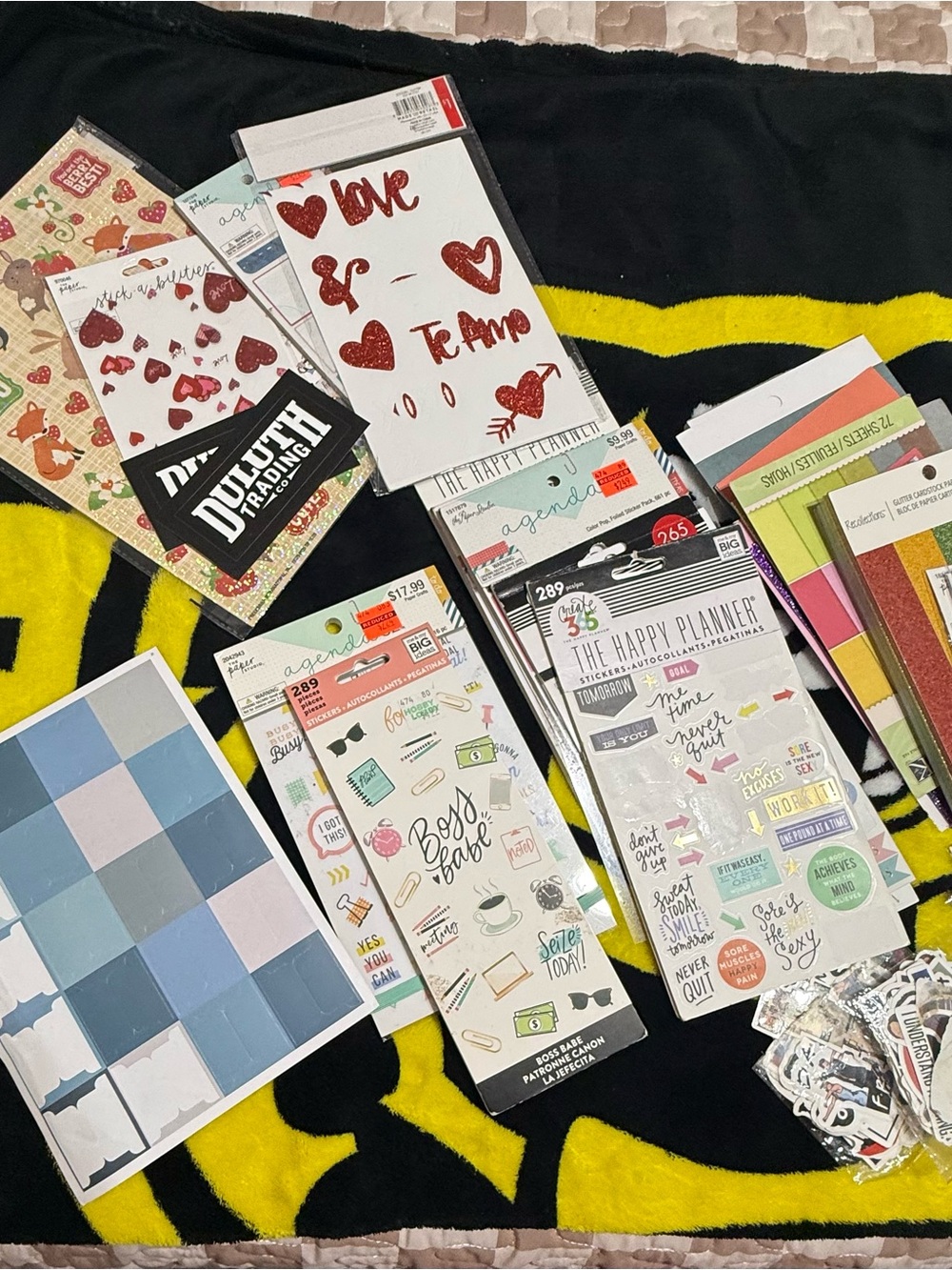 Assorted Planner Sticker Sheets - Bright Multi-Color Pack - Picture 4 of 9